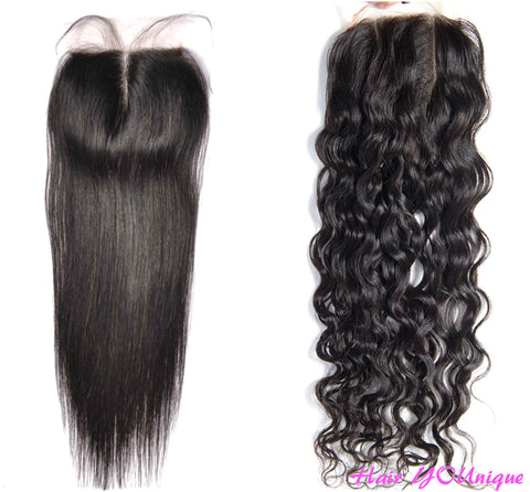 Wet and wavy lace top closure