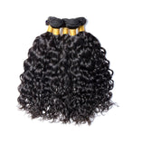 12"-22" Wet &Wavy Virgin Human Hair Bundles Closures 8A