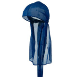 Durag Men Head Cap Cover Black White Red Blue