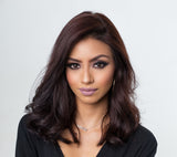 16" -20" HD Half Lace Wig Straight 200% Density Premium Virgin Human Hair (Natural Color)