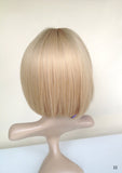 Cheap blonde wig high quality  short cut