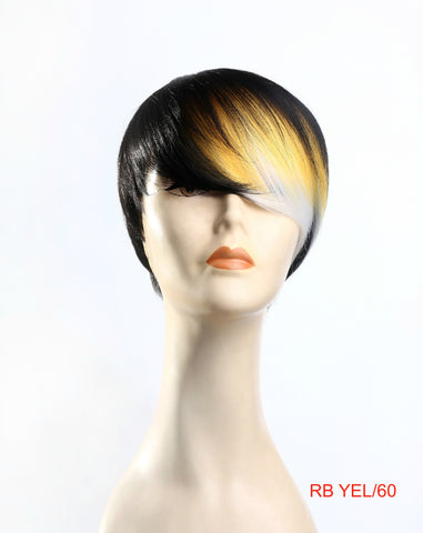Ombre short layered wig cheap