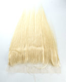 Virgin Hair Platinum Blonde Straight Bundles (#613) 12"-24"