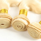remy human hair bundle weaves blonde