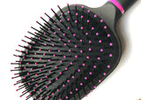 Cushion pad nylon bristles hair brush