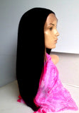 long silky lace front