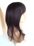 Cheap wig with bang ombre