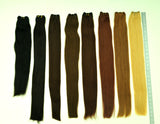 26"-28" long bundle hair weft black brown blonde