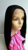 lace front wig side part with layers