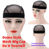 Make your own wig mesh cap for sew in or glue