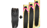 silky straight hair bundles virgin remy
