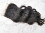 virgin remy hair lace closure natural wave