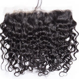 Transparent Lace frontal Closure 16" 18" 20" 22"- Water Wave (Ear to Ear 13" x 4")